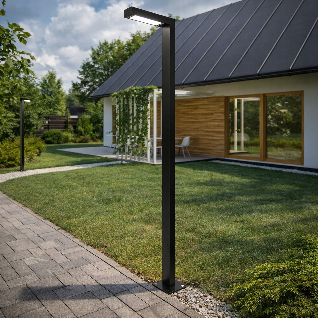 Garden lamp standing post POLE LANTERN 250cm outdoor 4000K LED Product height 250 cm