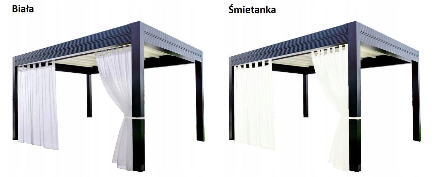Garden patio curtains H=220cm VELCRO Lots of colors SASH FREEBIE Sheathing type other