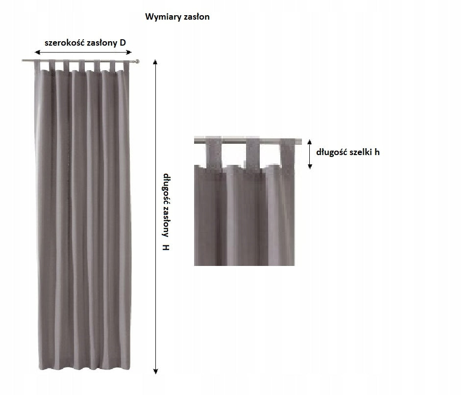 Garden patio curtains for gazebo LONG VELCRO!! 155x270 COLORS Brand no brand