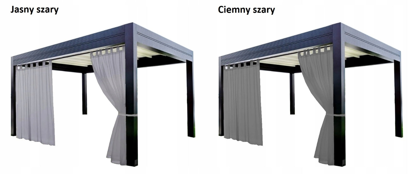Garden patio curtains for gazebo LONG VELCRO!! 155x270 COLORS EAN (GTIN) 5904183123325