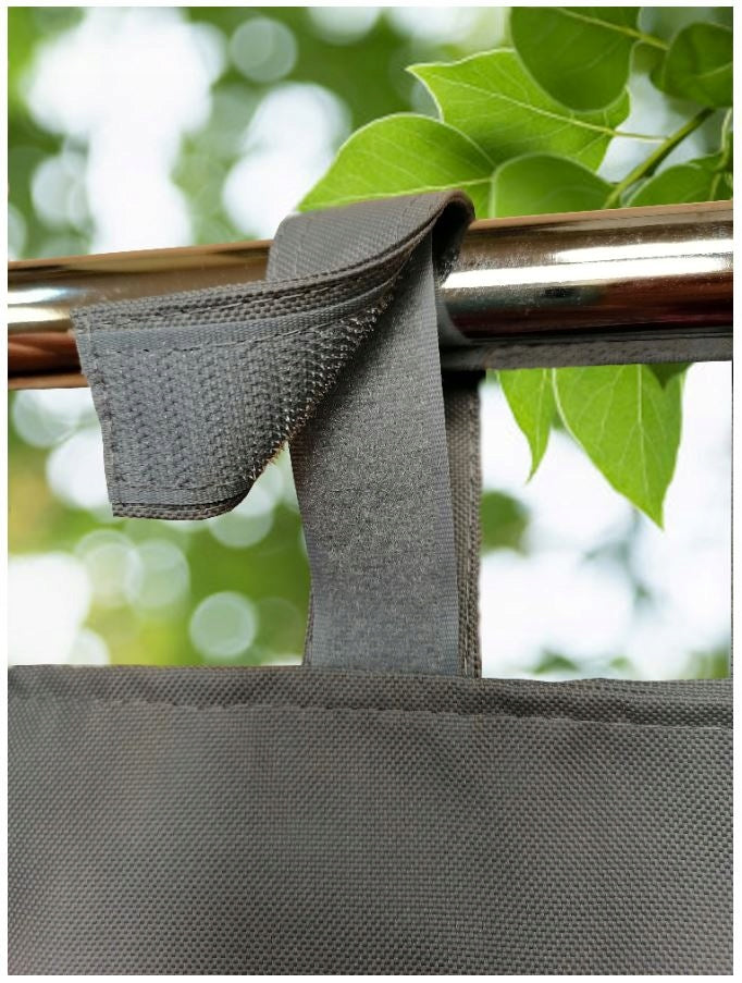 Garden patio curtains for gazebo LONG VELCRO!! 155x270 COLORS Length 270 cm