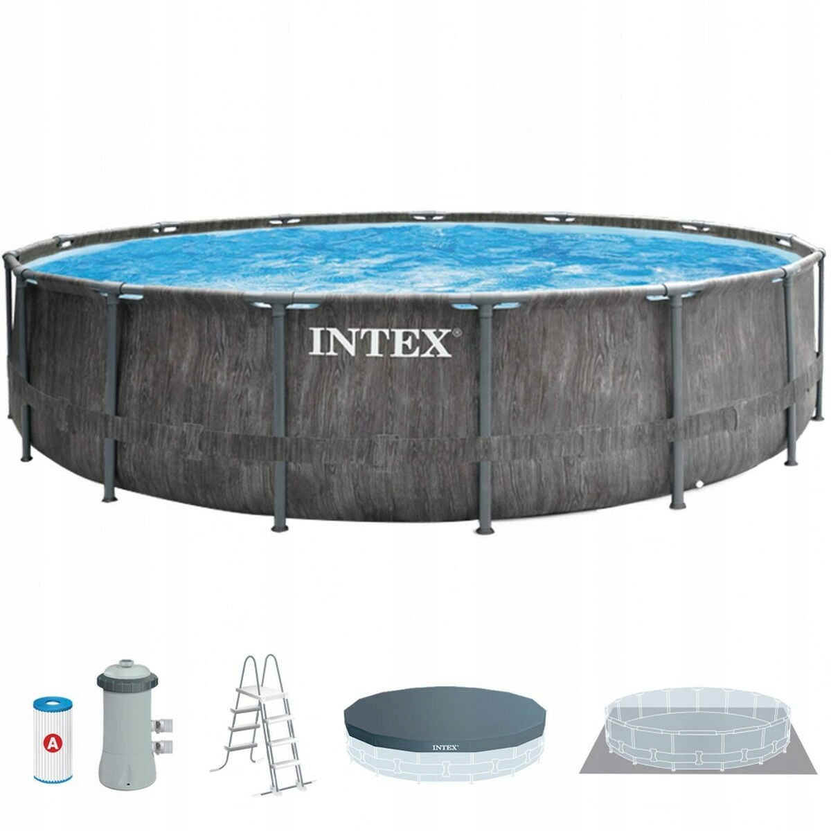 Garden pool rack 457 x 122 cm 12in1 INTEX 26742 Brand Intex