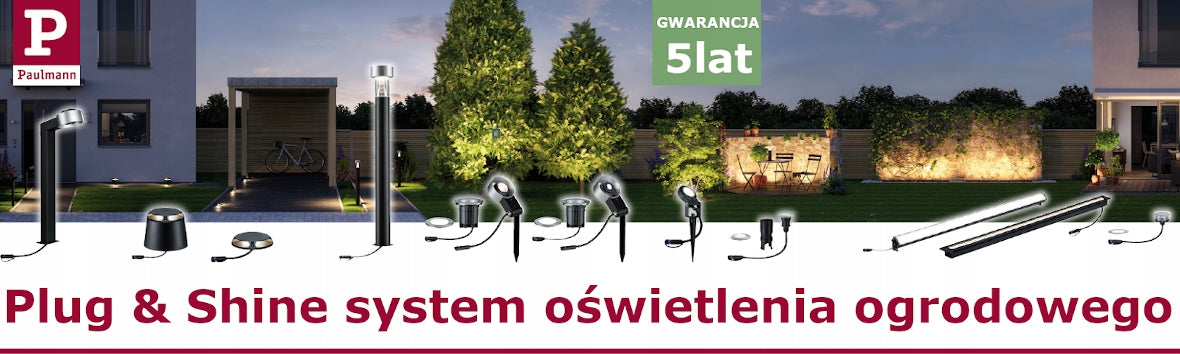 Garden spotlight SPOT LED 2W 3000K IP65 24V Plug & Shine Paulmann PL94374 Thread type built-in LED source