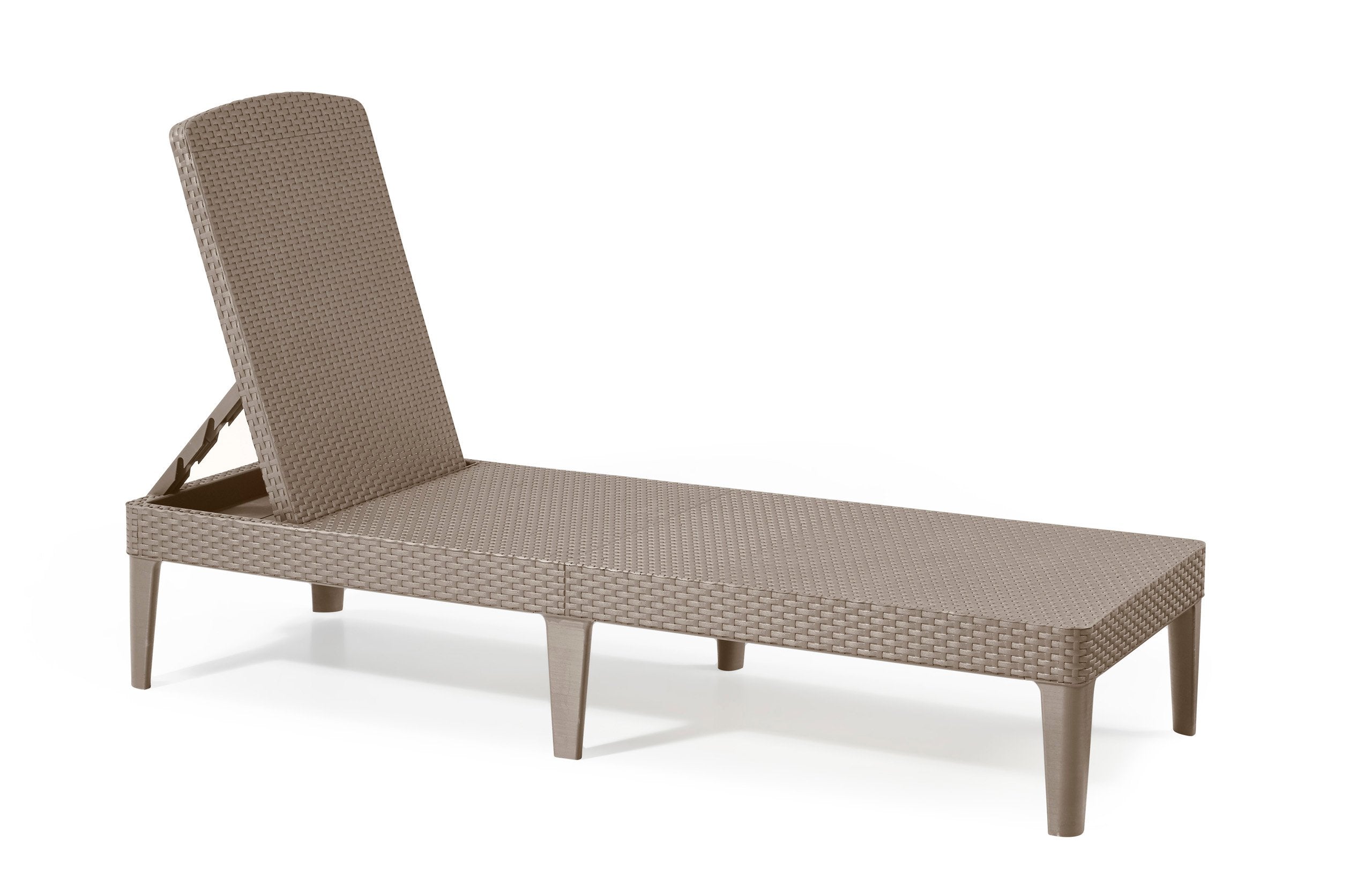 Garden sun lounger terrace cappucino KETER Jaipur 187 x 58 x 29 cm