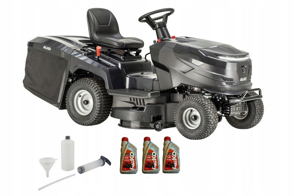 Garden tractor with basket AL-KO T13-86.6 M-A tractor mower 114115 86cm