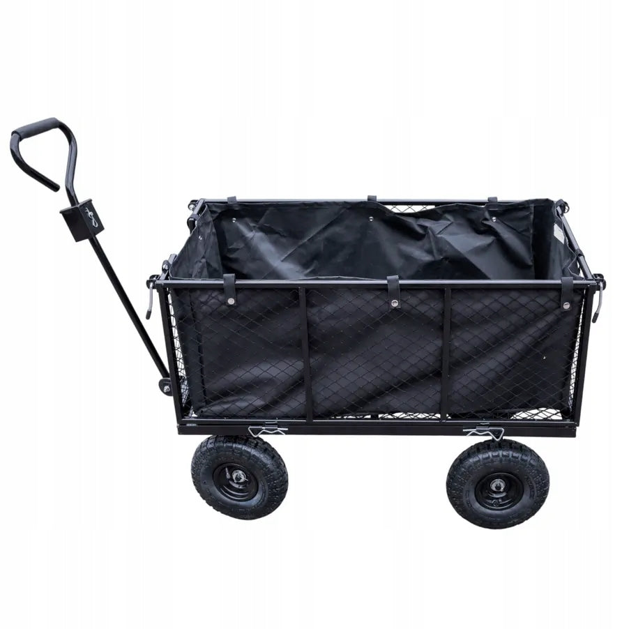 Garden trolley MAXI transport trailer tarpaulin black 250l 550kg Manufacturer code 551000