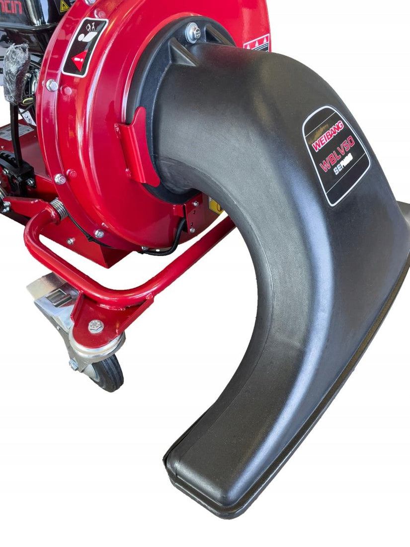 Garden vacuum cleaner combustion leaf blower with shredder 240 liters Power supply combustion