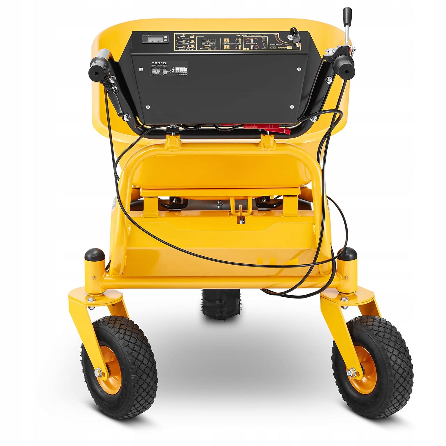 Garden wheelbarrow electric construction hauler HIGHER 500W 150kg 120L 48V Manufacturer code 09515