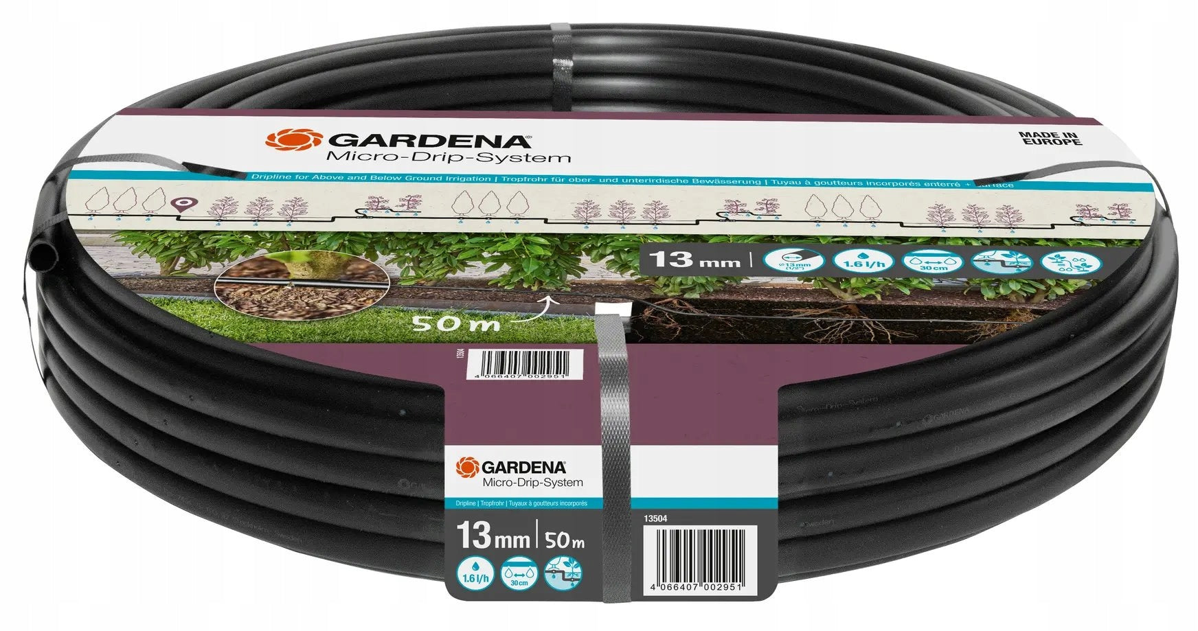 Gardena 13504-20 MDS Kapací hadice 13 mm, 50 M Brand Gardena