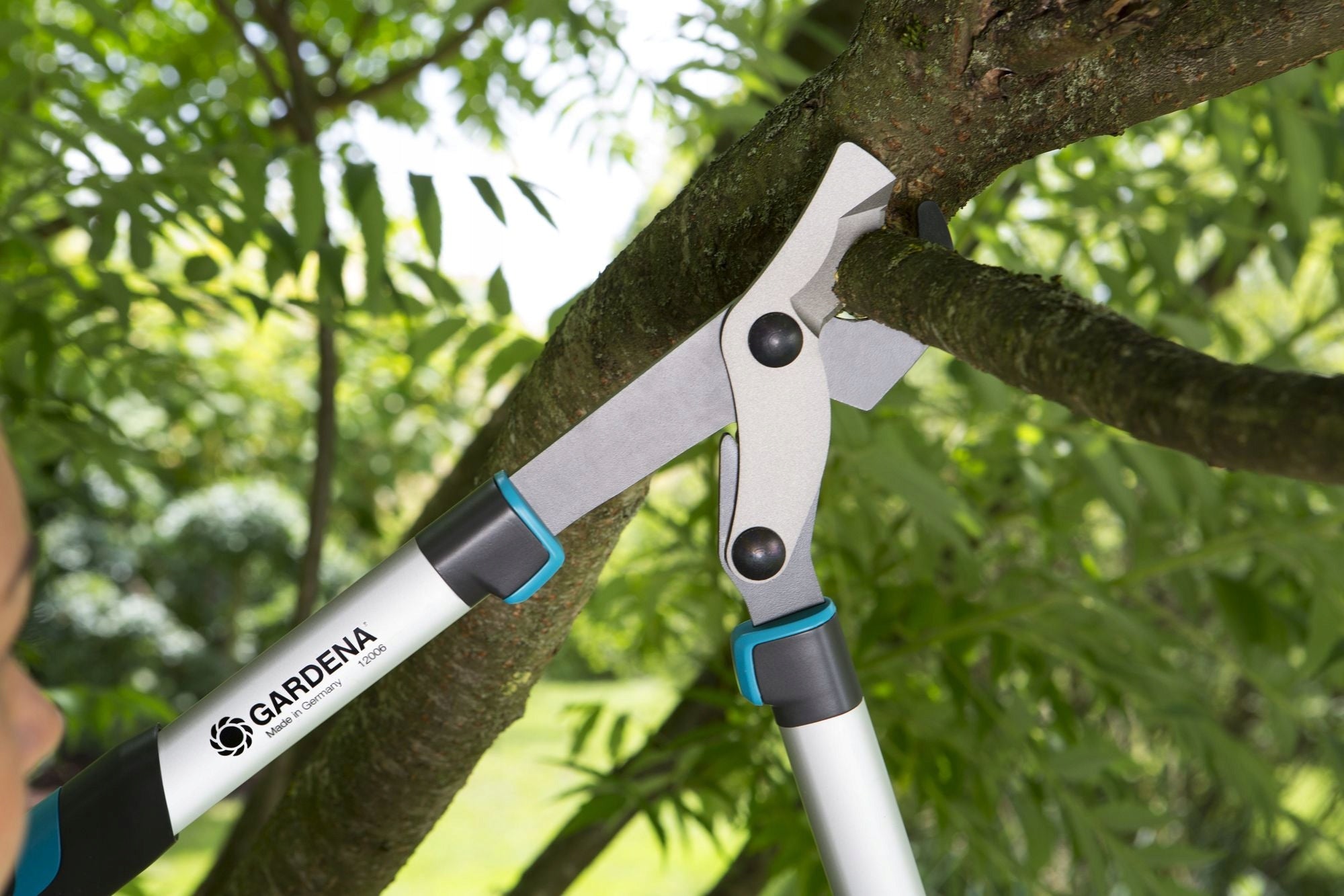 Gardena EnergyCut 600B thick branch shears two-handed pruning shear 660 mm Maximum cut branch thickness 42 mm