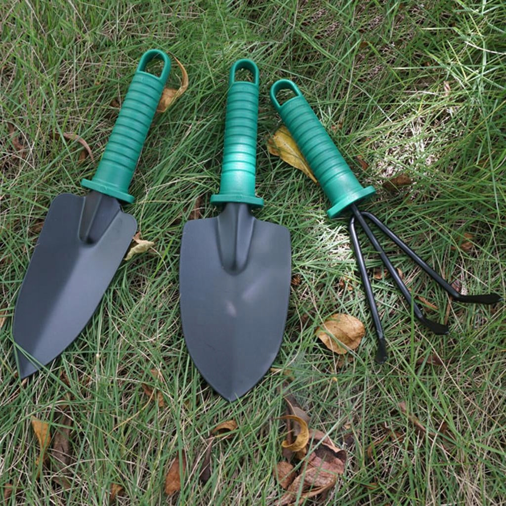 Gardening Tools Set,Portable 5Pcs Stainless Steel Garden Tool Power supply combustion