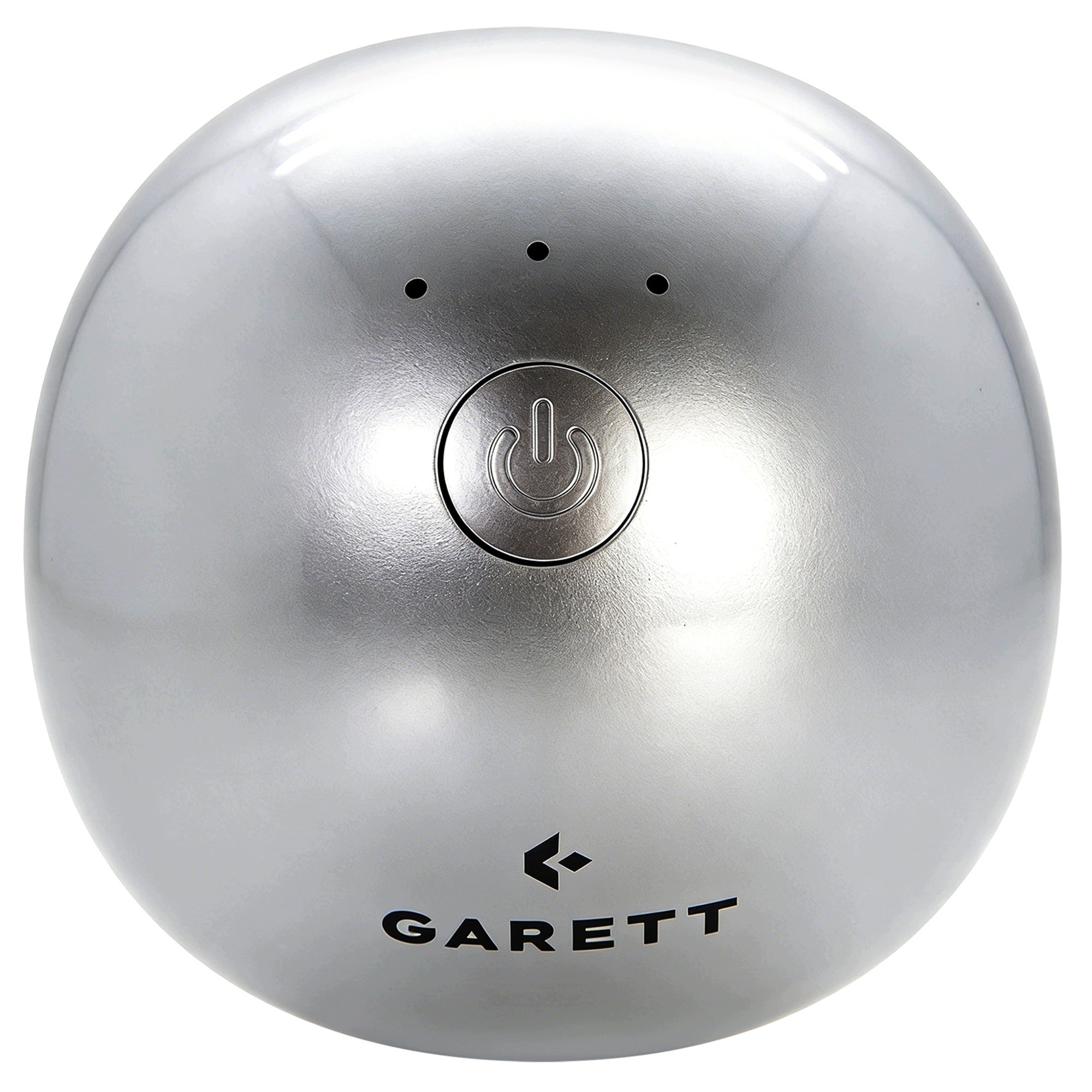 Garett Beauty Pretty Face Glow Face Massager Neck EMS LED Lifting Silver Packaging status original