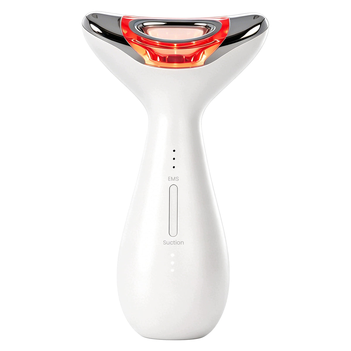 Garett Lift Skin Pulse Face Massager Neck EMS Vacuum LED White