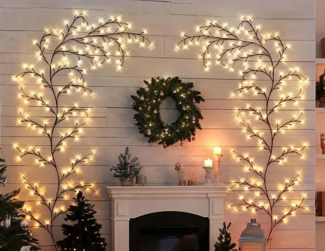 Garland Lamps Willow Warm White Light 96LED Christmas 180cm EAN (GTIN) 6954489329012