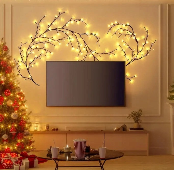 Garland Lamps Willow Warm White Light 96LED Christmas 180cm Manufacturer code Gałązki wierzbowe dekoracyjne