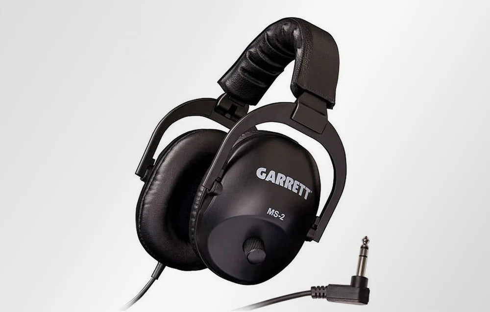 Garrett Wired Headphones For Metal Detectors Jack 6,35 mm Spiral 3m Packaging status original