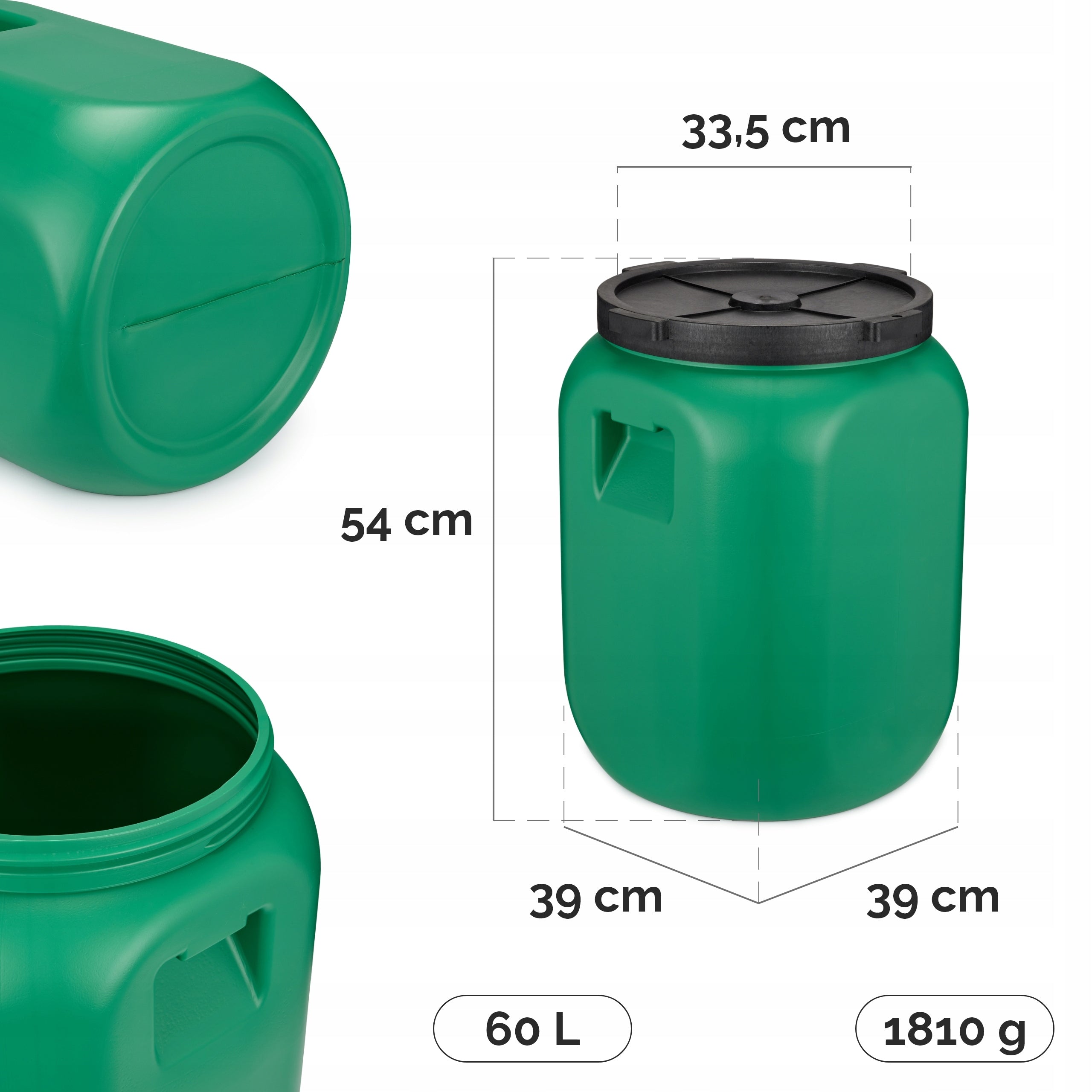 Garronda 60L wide infusion pickling barrel, Universal GD-0142 Brand Garronda
