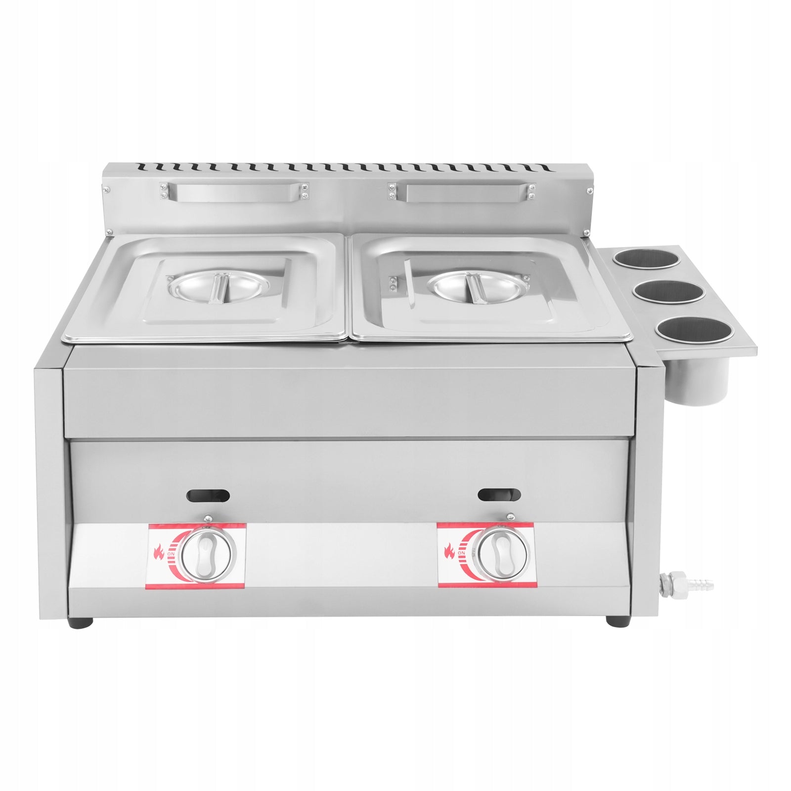 Gas Deep Fryer with Basket and Lid Dual Tank 6Lx2 Stainless Steel Manufacturer code vfdhbfdrtgbfd