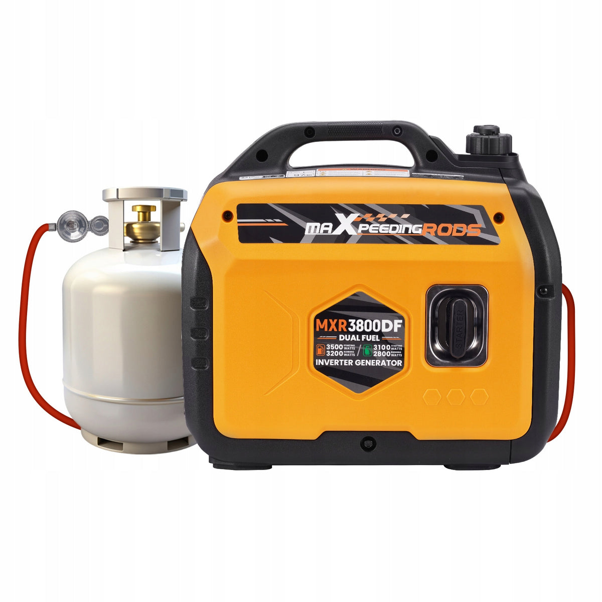 Gas/LPG 3500W Inverter Generator portable single-phase MXR3800DF