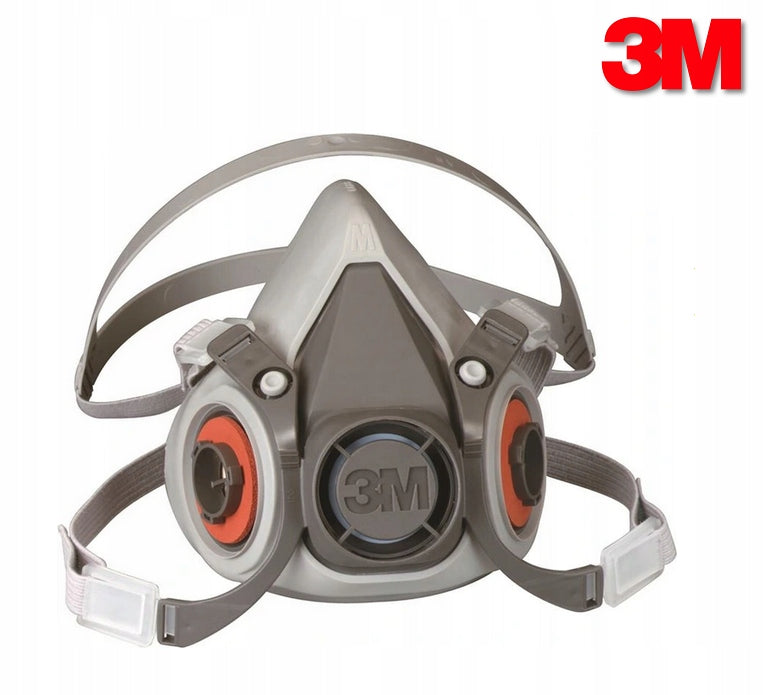 Gas Paint Mask 3M 6200 Set Ready to Use Original 3M Medical device no