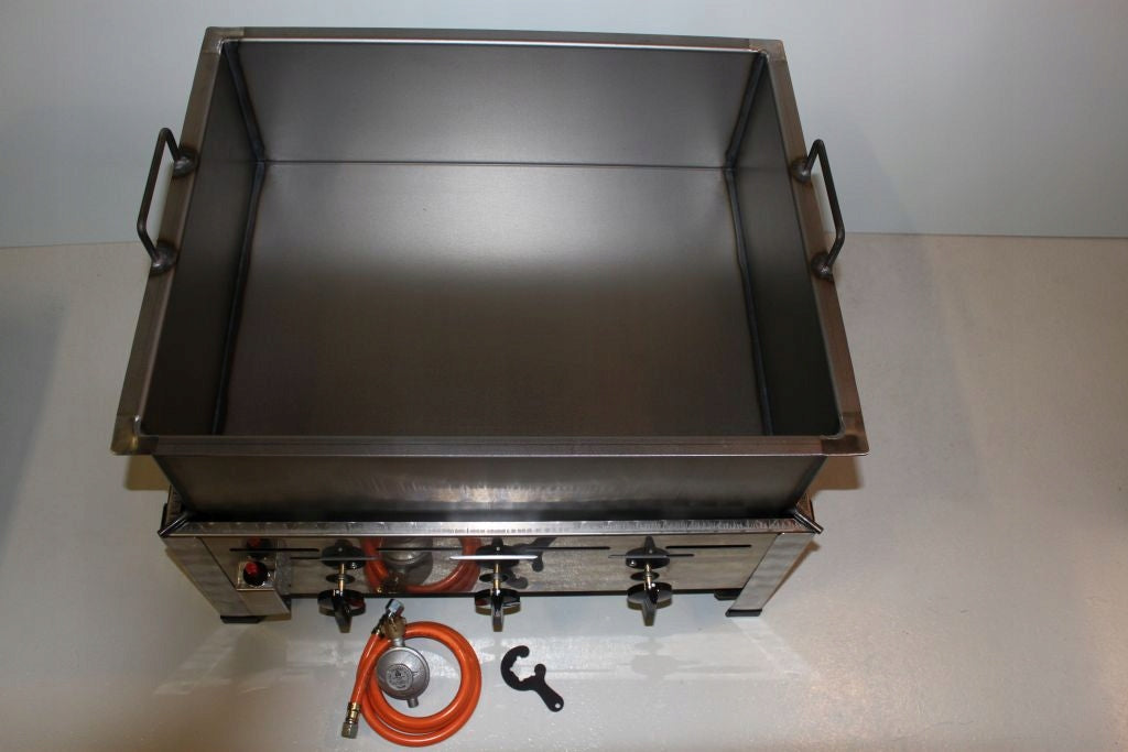 Gas fryer for twisted potatoes 3 burner 13.5KW with Bowl 15cm Packaging status original