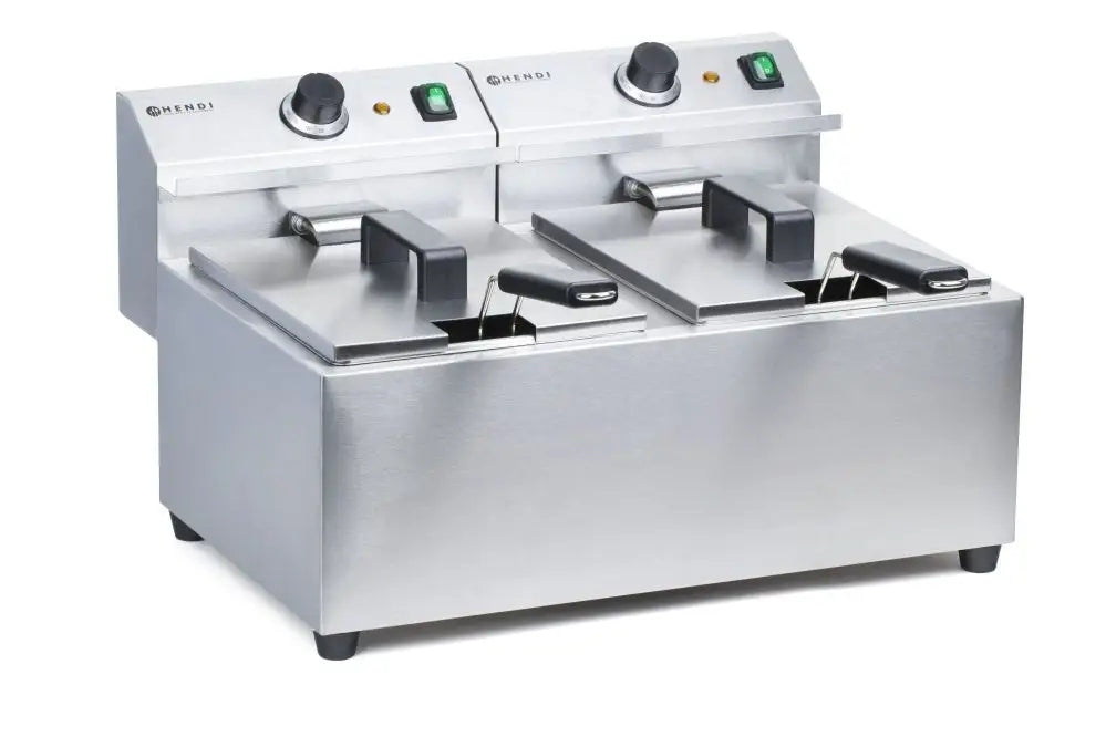 Gastronomic Fryer Hendi Mastercook 2x8L 7000W 230V Manufacturer code 207307