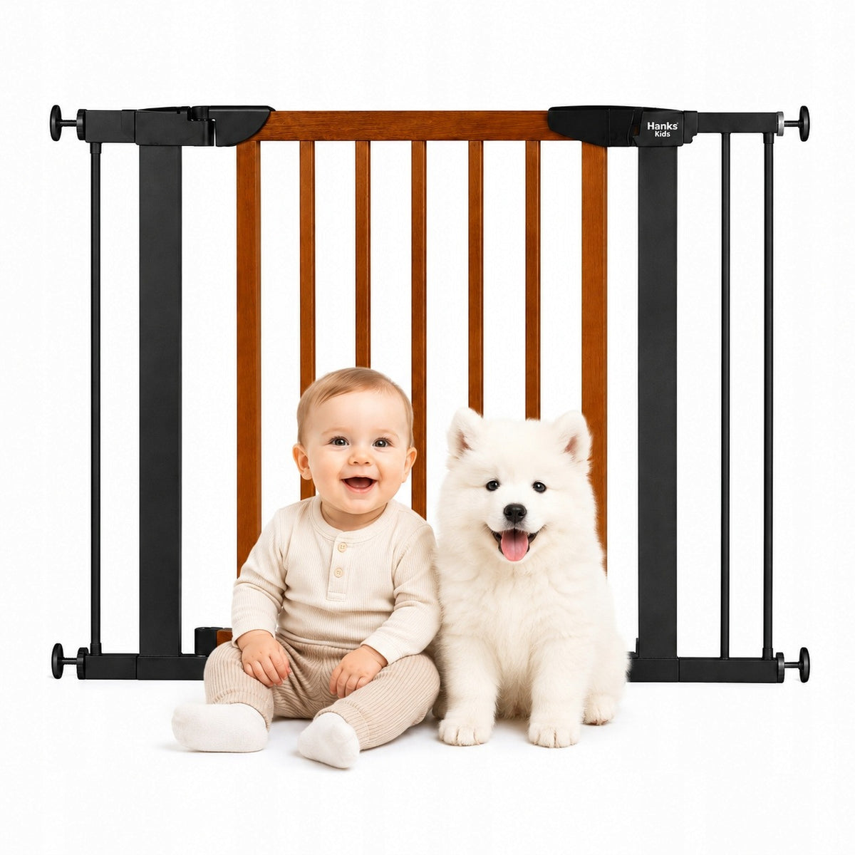 Gate Security Barrier Protective Stairs for Baby Dog 75-103cm
