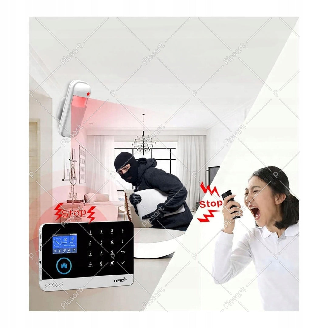 GauTone burglar alarm system WiFi GSM Y643 Brand no brand
