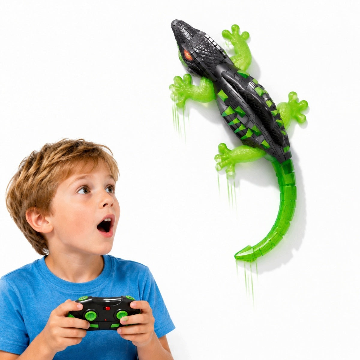 Gecko interactive remote controlled LARGE 33 cm walking on the wall toy