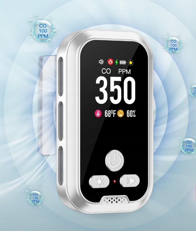 Gedsffati Portable Carbon Monoxide Detector With HD11-C Humidity Temperature Brand no brand