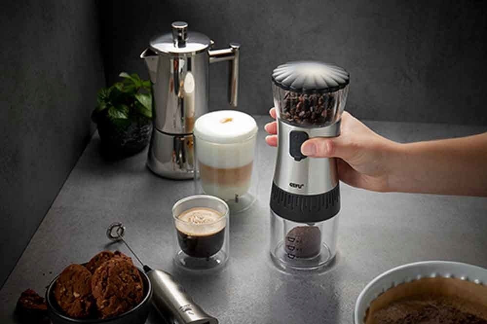 Gefu POLVE Electric coffee grinder USB nice:) Brand Gefu