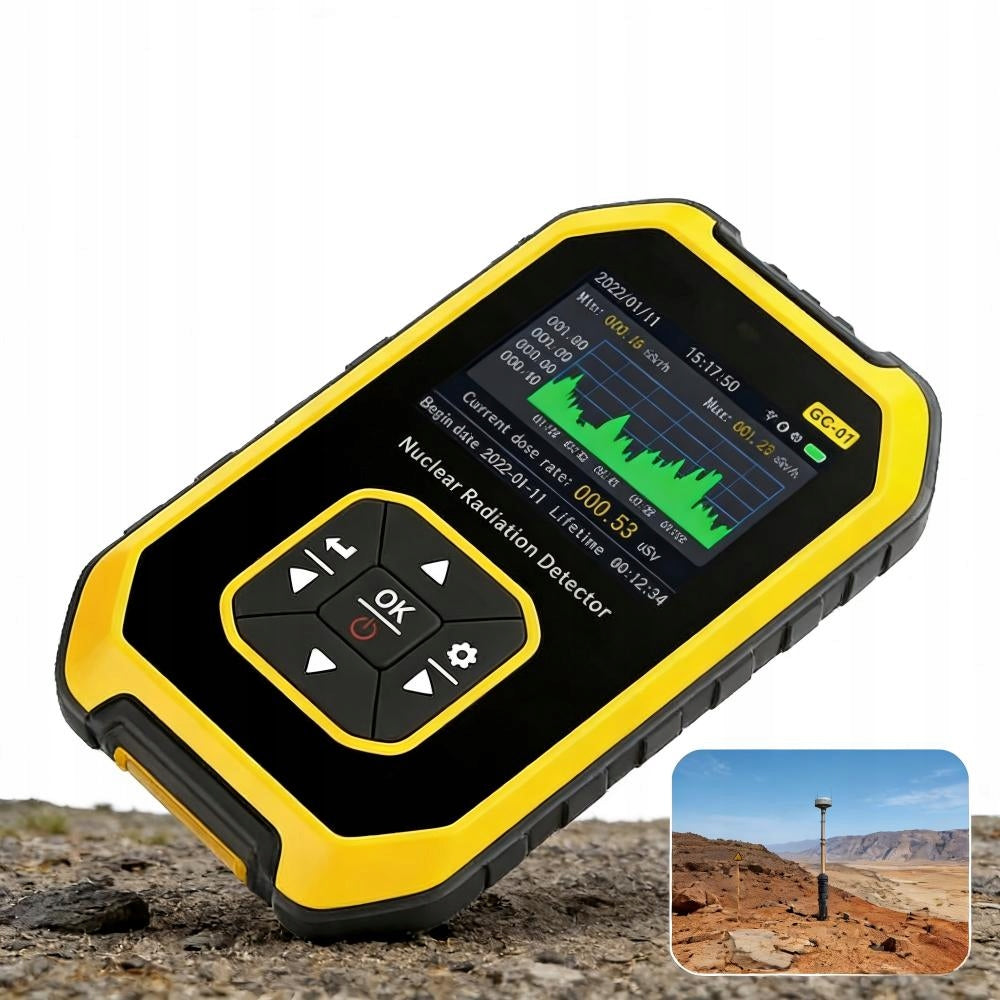 Geiger counter Real-time monitoring Manufacturer code SRB-4048274155886
