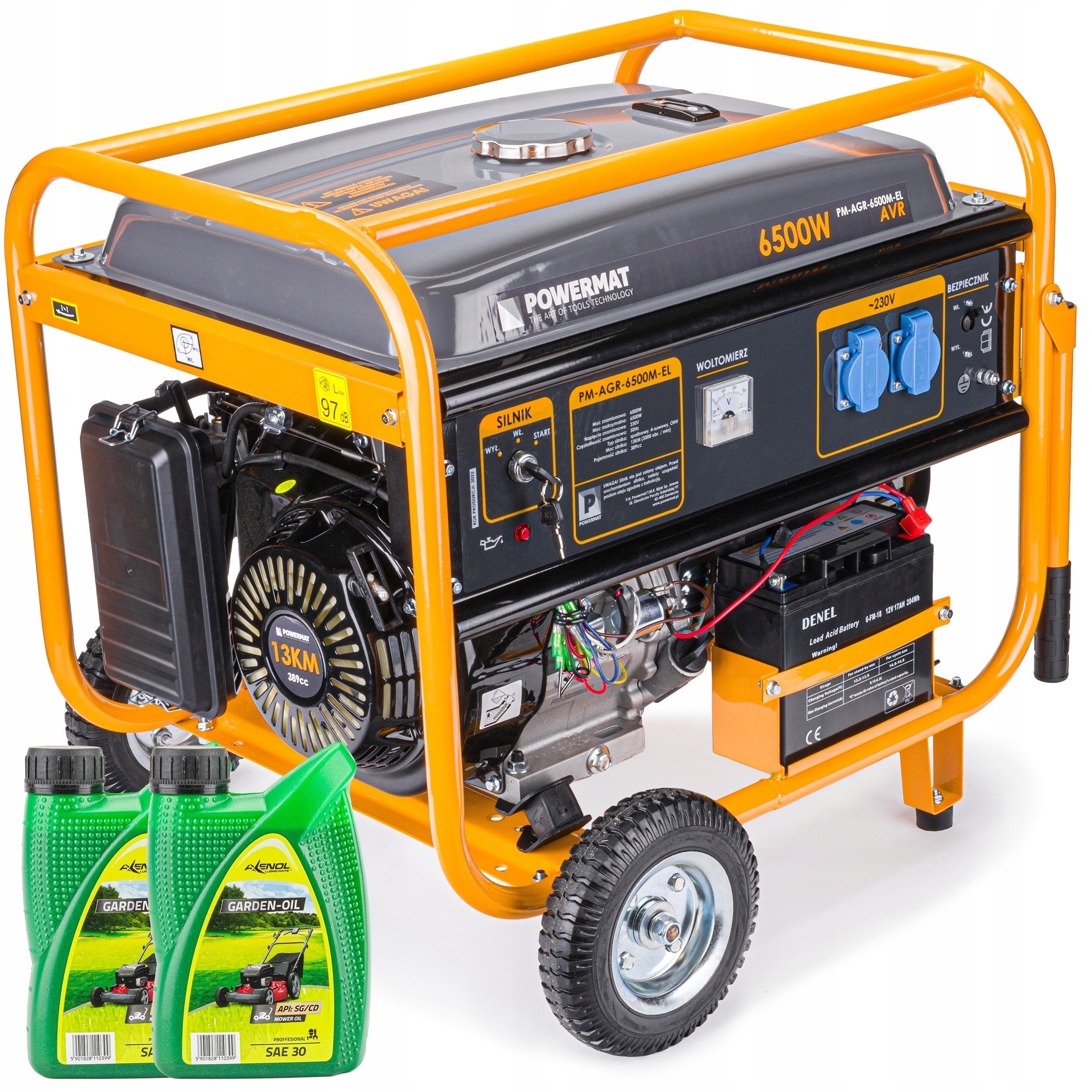 Generator 6500W 230V Start-up
