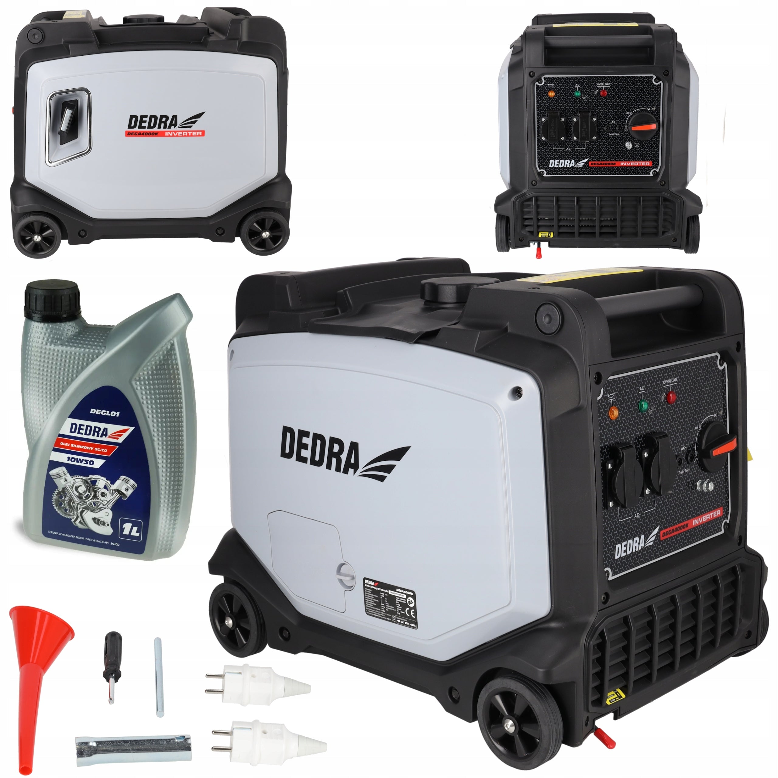 Generator Set Inverter Current Generator 3,3kW AVR Silent 70dB Powerful
