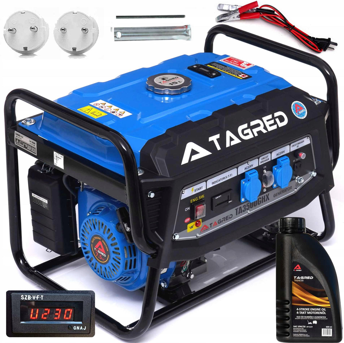 Generator Set Solid Efficient Tank Generator Copper 3500W AVR OIL