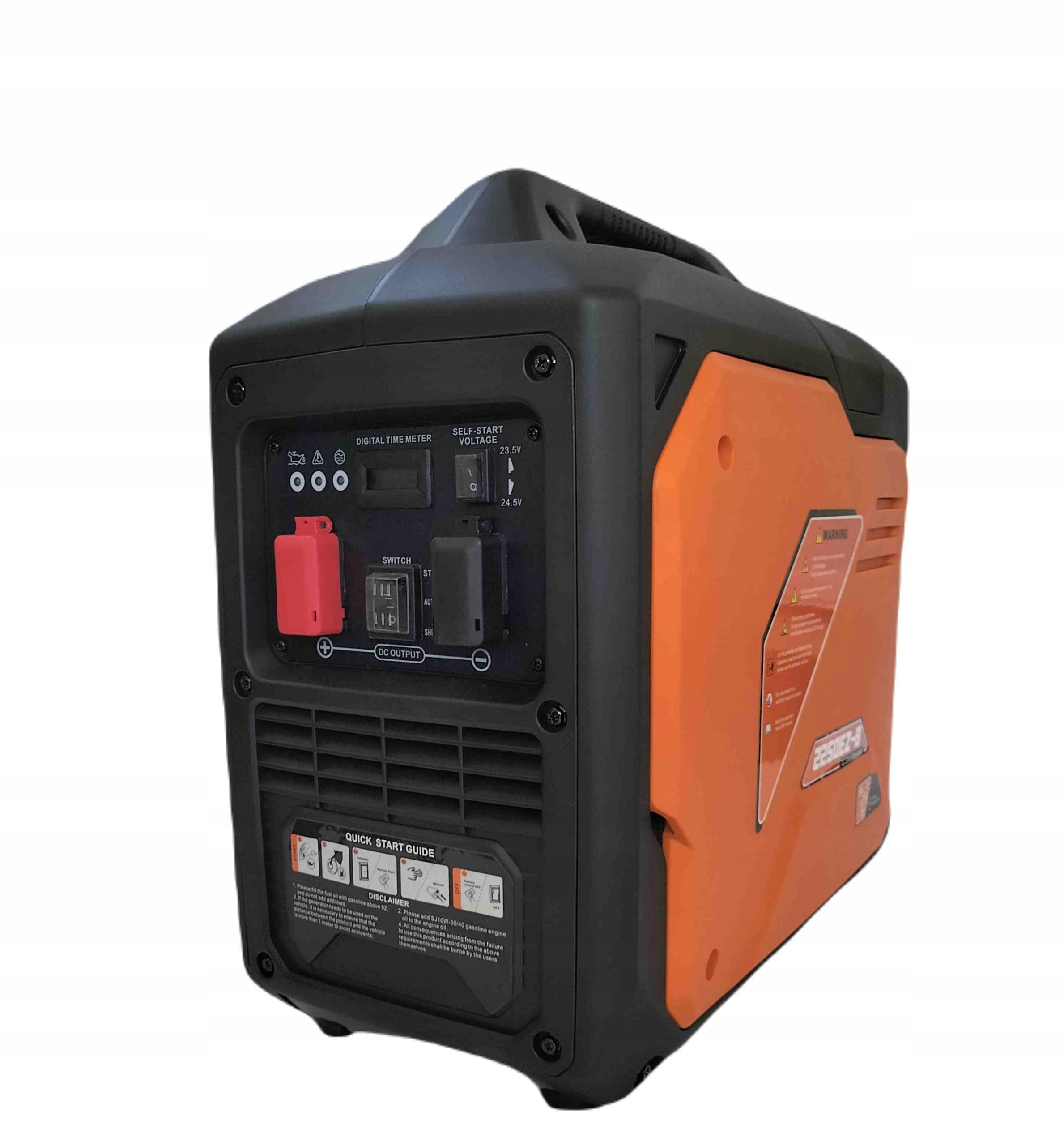 Generator set 24VDC 1800W petrol/LPG OffGrid portable