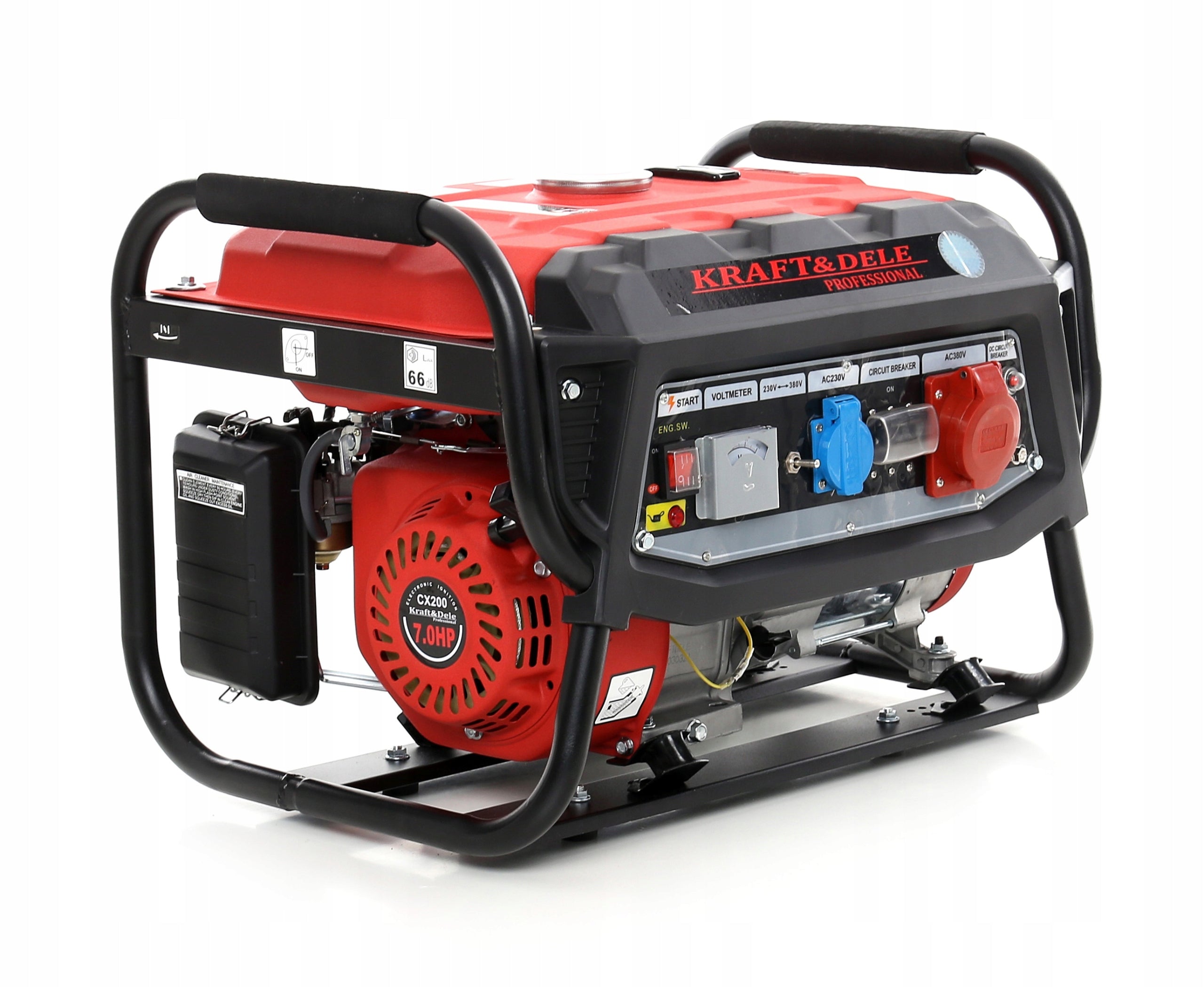Generator set 3000W 230/380V KD137 Brand Kraft&Dele