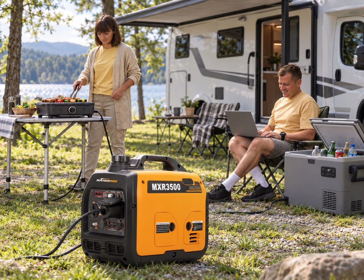 Generator set Inverter MaXpeedRods MXR3500 3300W Petrol ECO mode Model MXR3500