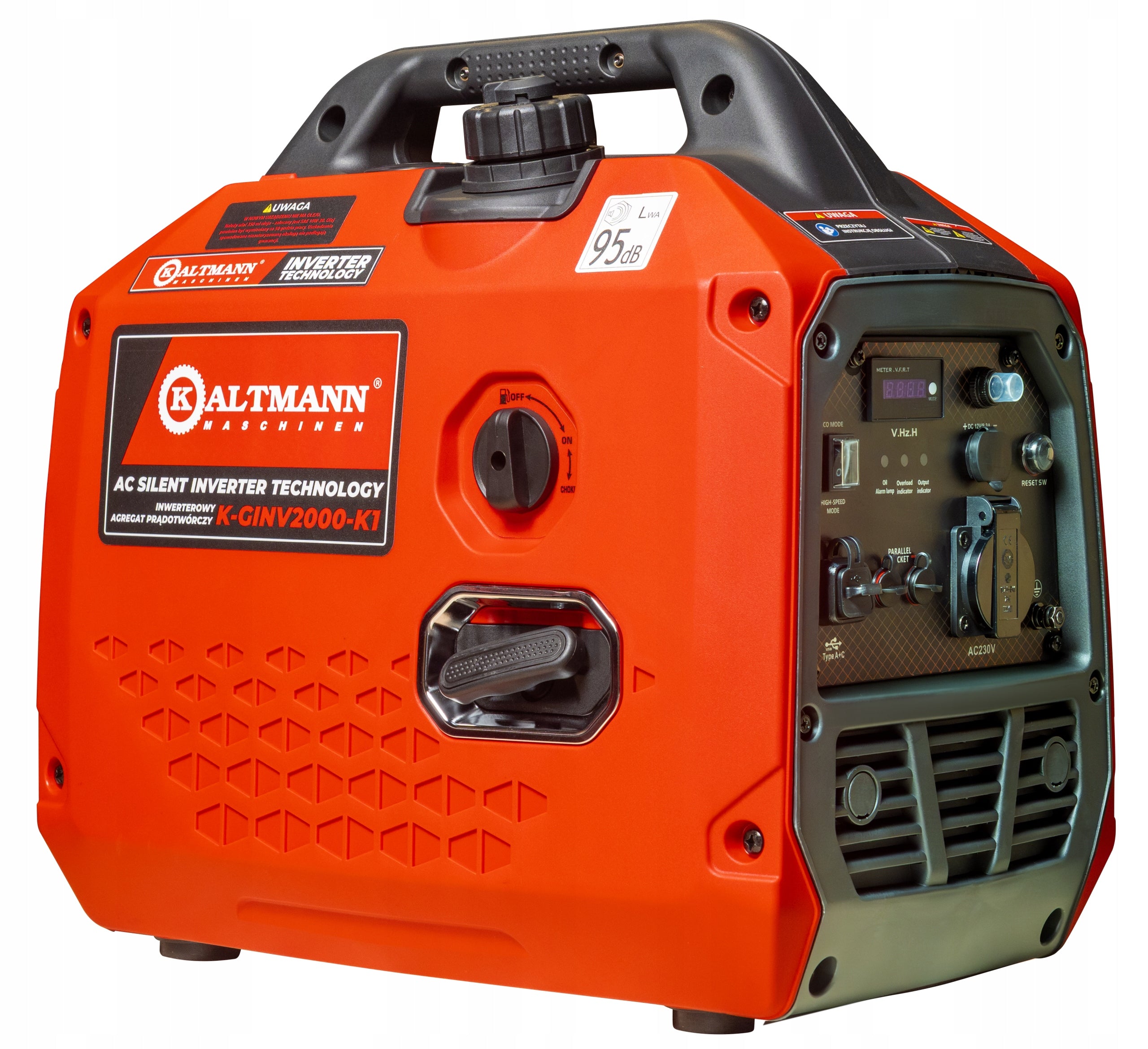 Generator set Kaltmann QUIET 2000W | 2x FREEBIE OIL Manufacturer code Agregat Generator prądotwórczy Inwertorowy