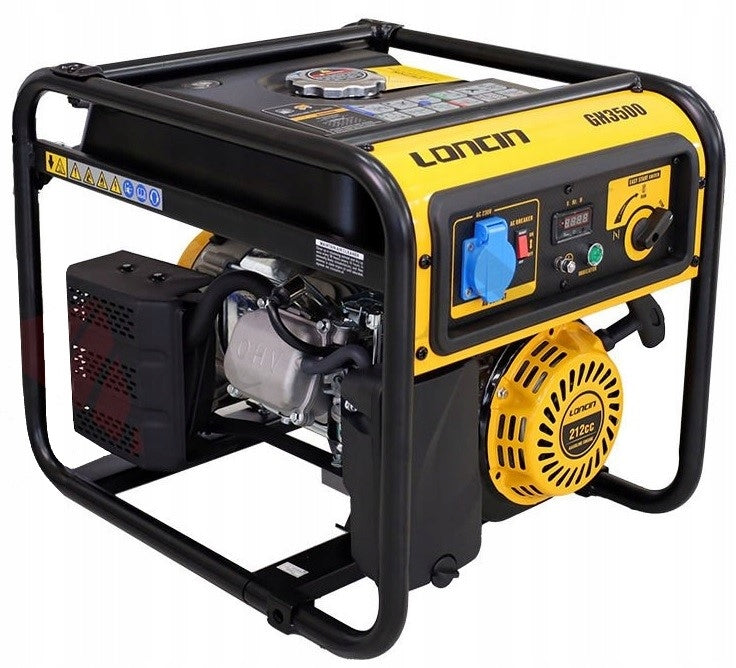 Generator set Loncin GH3500 3300W 3,3kW COPPER GENERATOR Brand Loncin