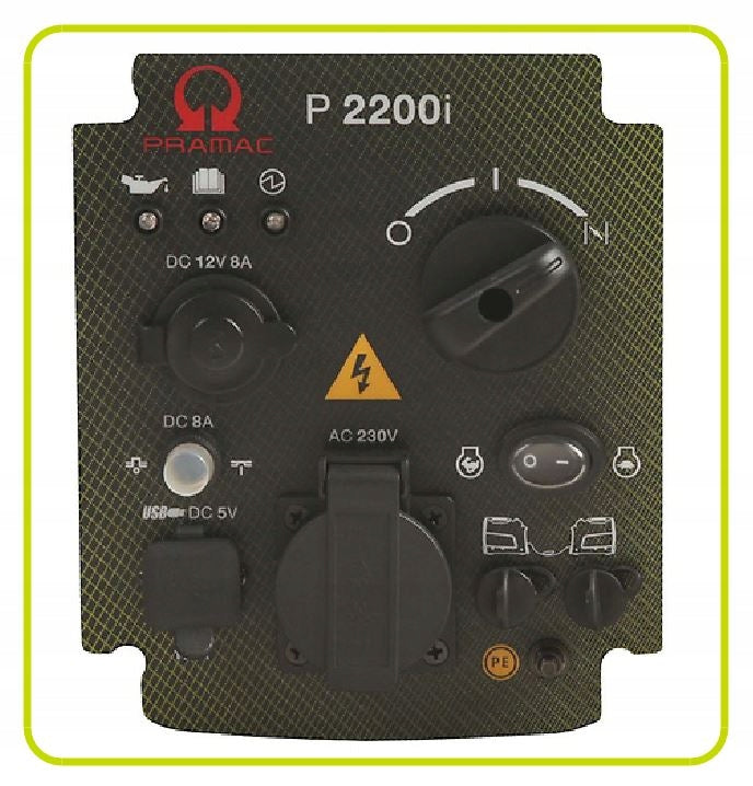 Generator set Pramac Suitcase P2200i Inverter 2100W Stabilization Brand Pramac