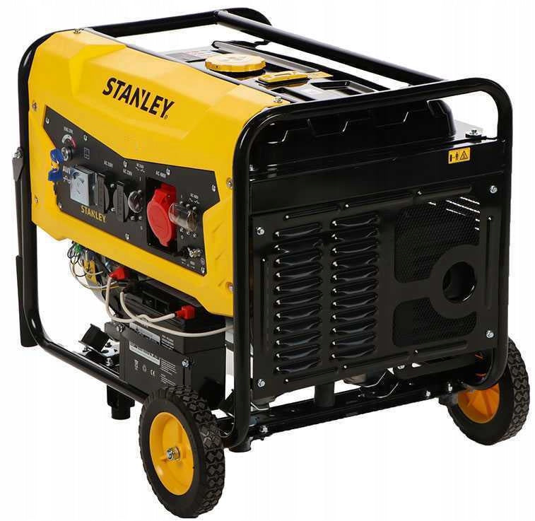 Generator set SG7500 three-phase Stanley 7,5 kW petrol 2 days supply Manufacturer code SG7500 BASIC