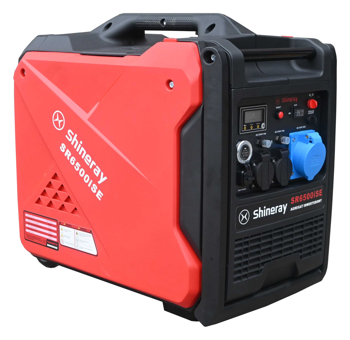 Generator set muted inverter Shineray 5,5Kw electric Manufacturer code SR6500ISE
