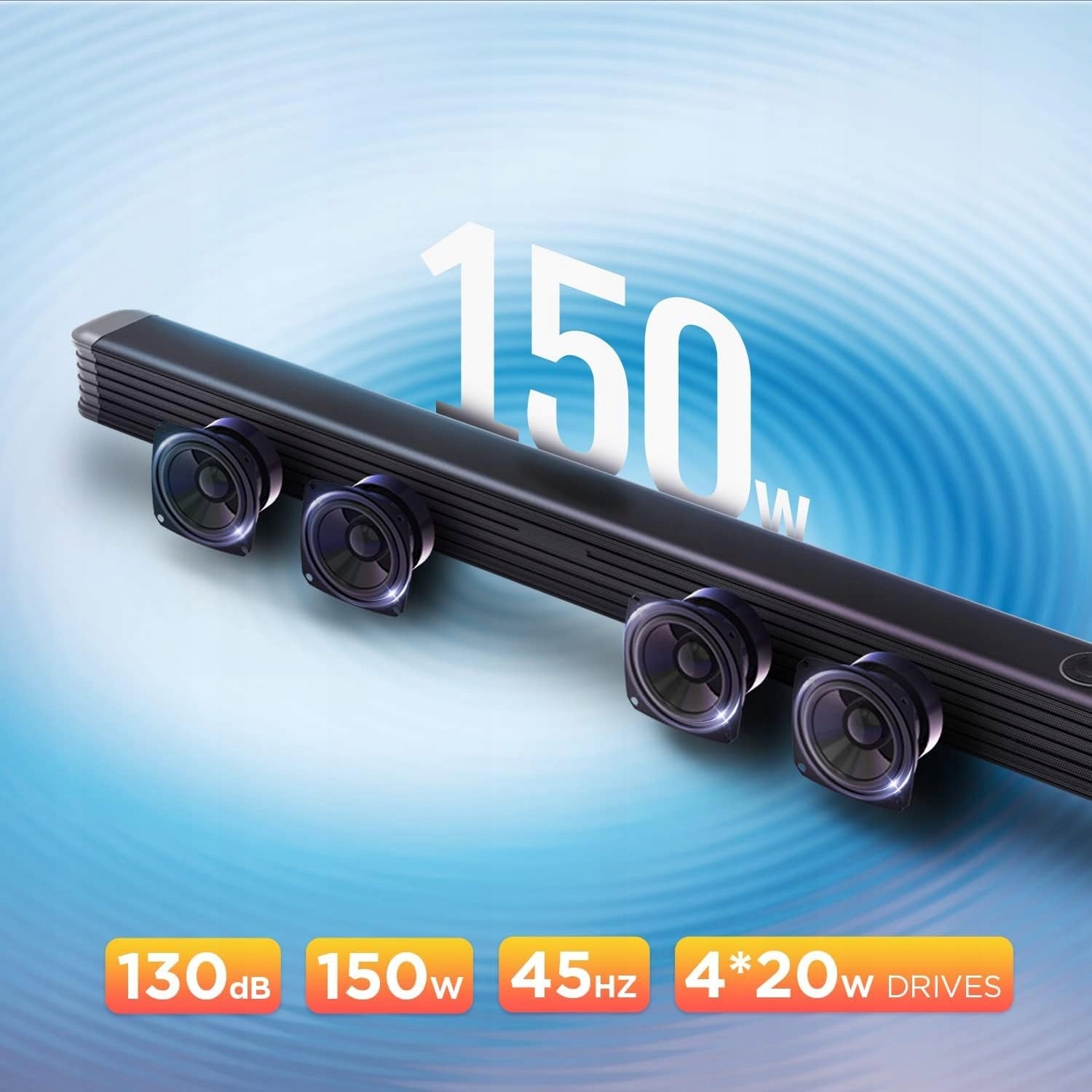 Generic Subwoofer TV Soundbar, Channel 2.1, Bluetooth 5.0 EAN (GTIN) 661558981519