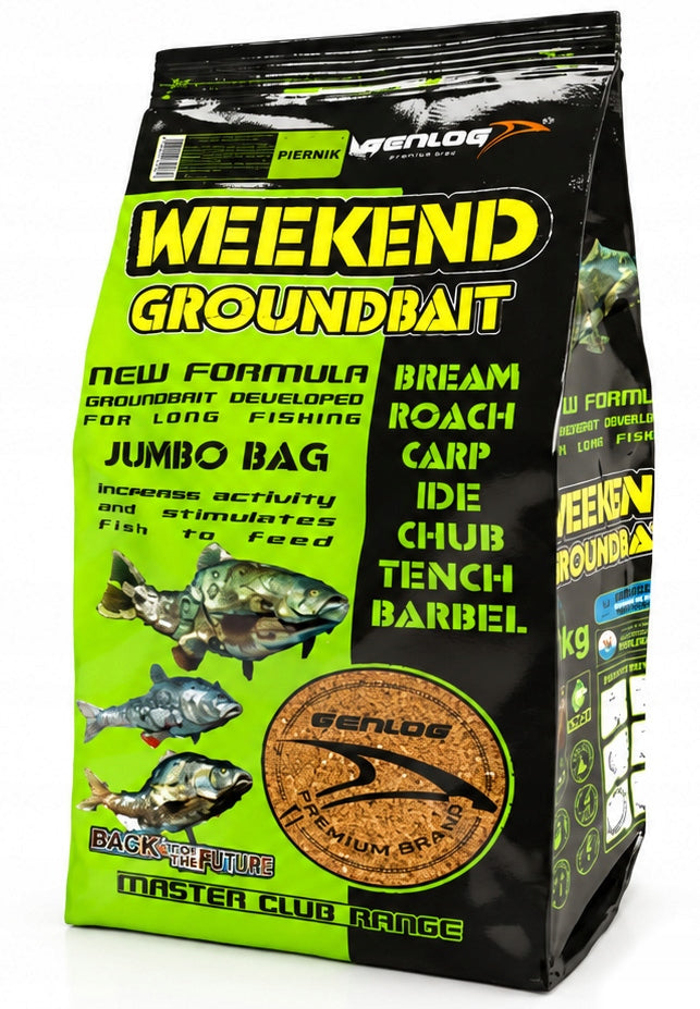Genlog Bait Weekend Gingerbread 5kg Packaging status original