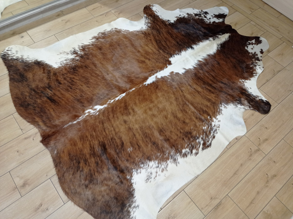 Genuine cow leather UNIKAT 210x190cm Poland Loft Boho Luxury Carpet Manufacturer code HUZIOR LEATHER