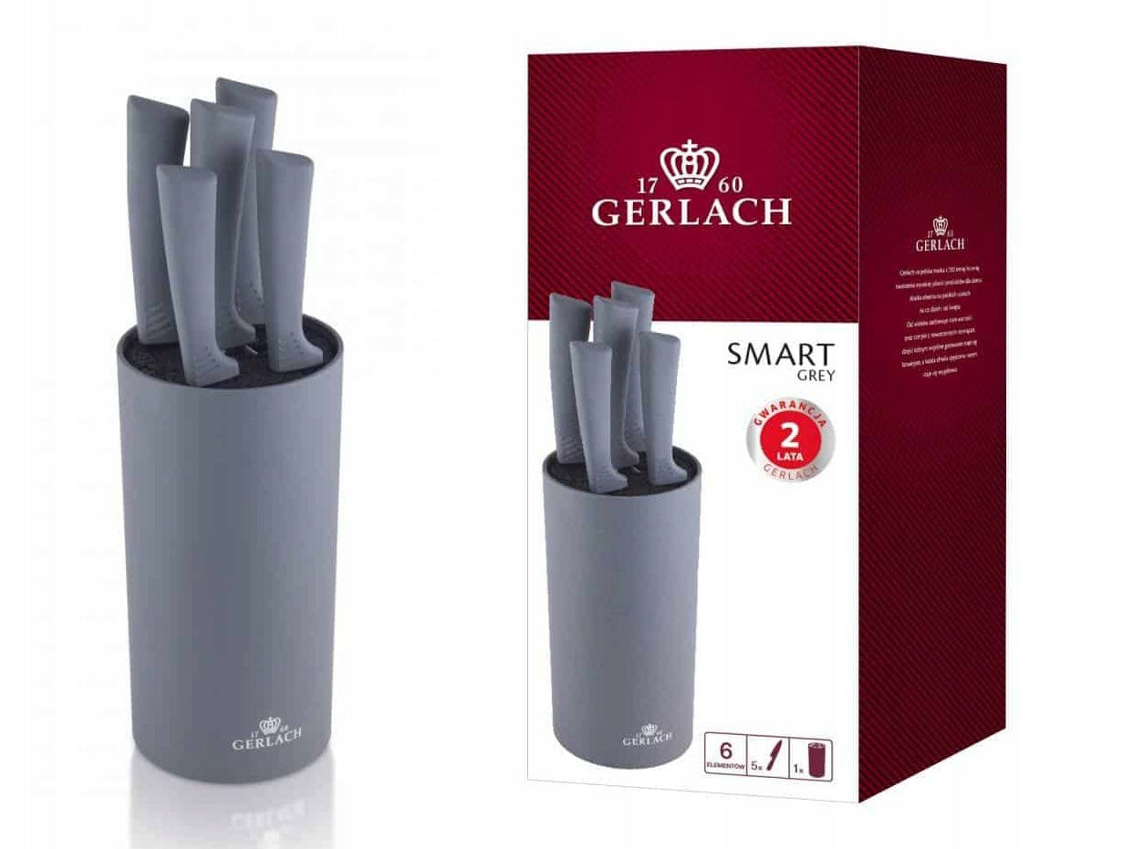 Gerlach Smart Grey NK 994 Knife set in block