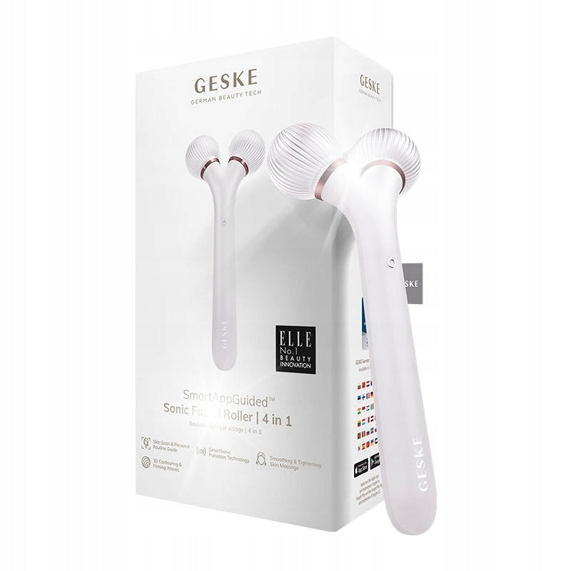 Geske Sonic Facial Roller 4in1 Sonic Roller, Starlight | DAMAGE OPAK.