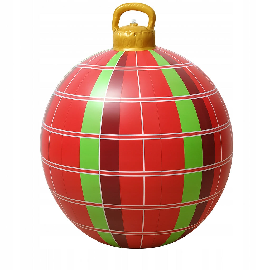 Giant Christmas bauble 60 cm giant inflatable XXL