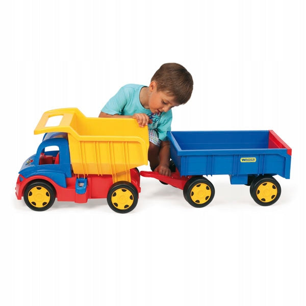 Giant tipper with trailer Wader 65100 Kid's age 12+ months